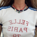 the CANDIED APPLE necklace
