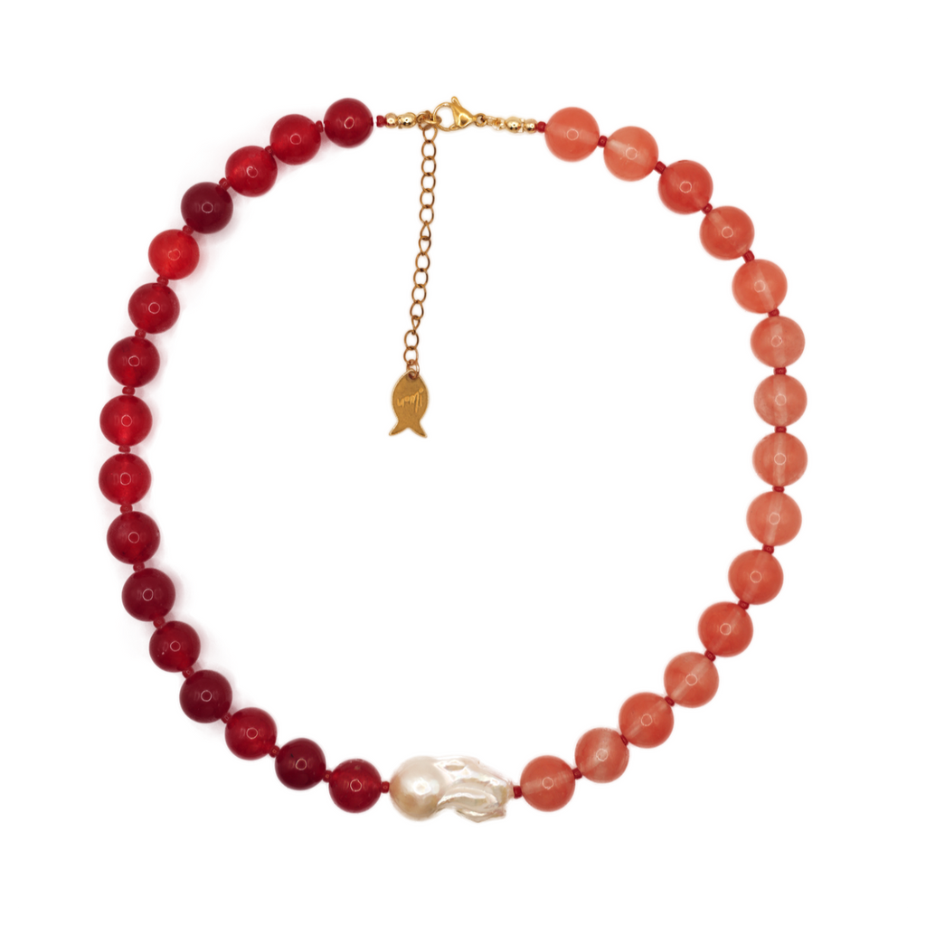 the CHERRY BOMB necklace