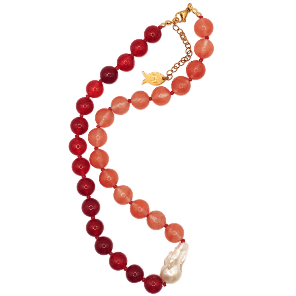 the CHERRY BOMB necklace