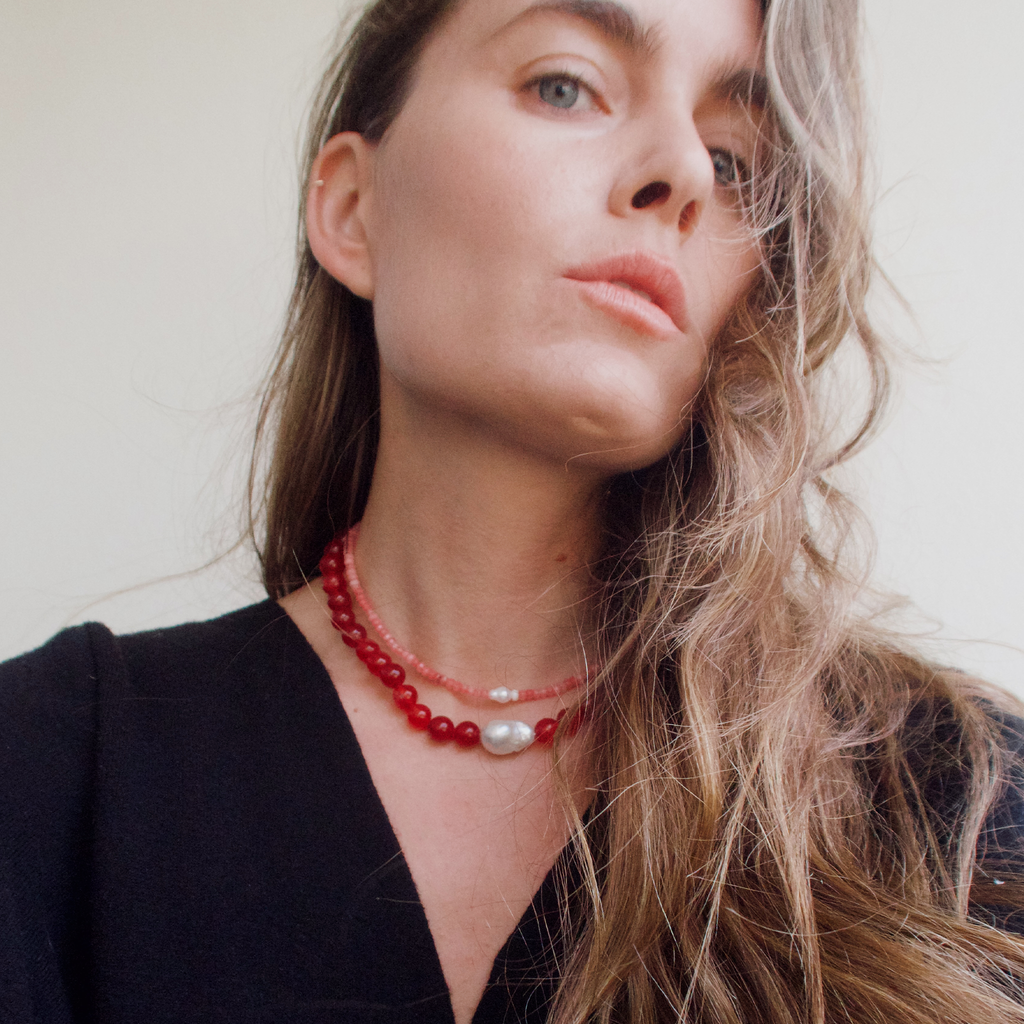 the FLOSS necklace