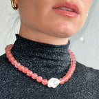 the PINK LEMONADE necklace