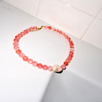 the PINK LEMONADE necklace