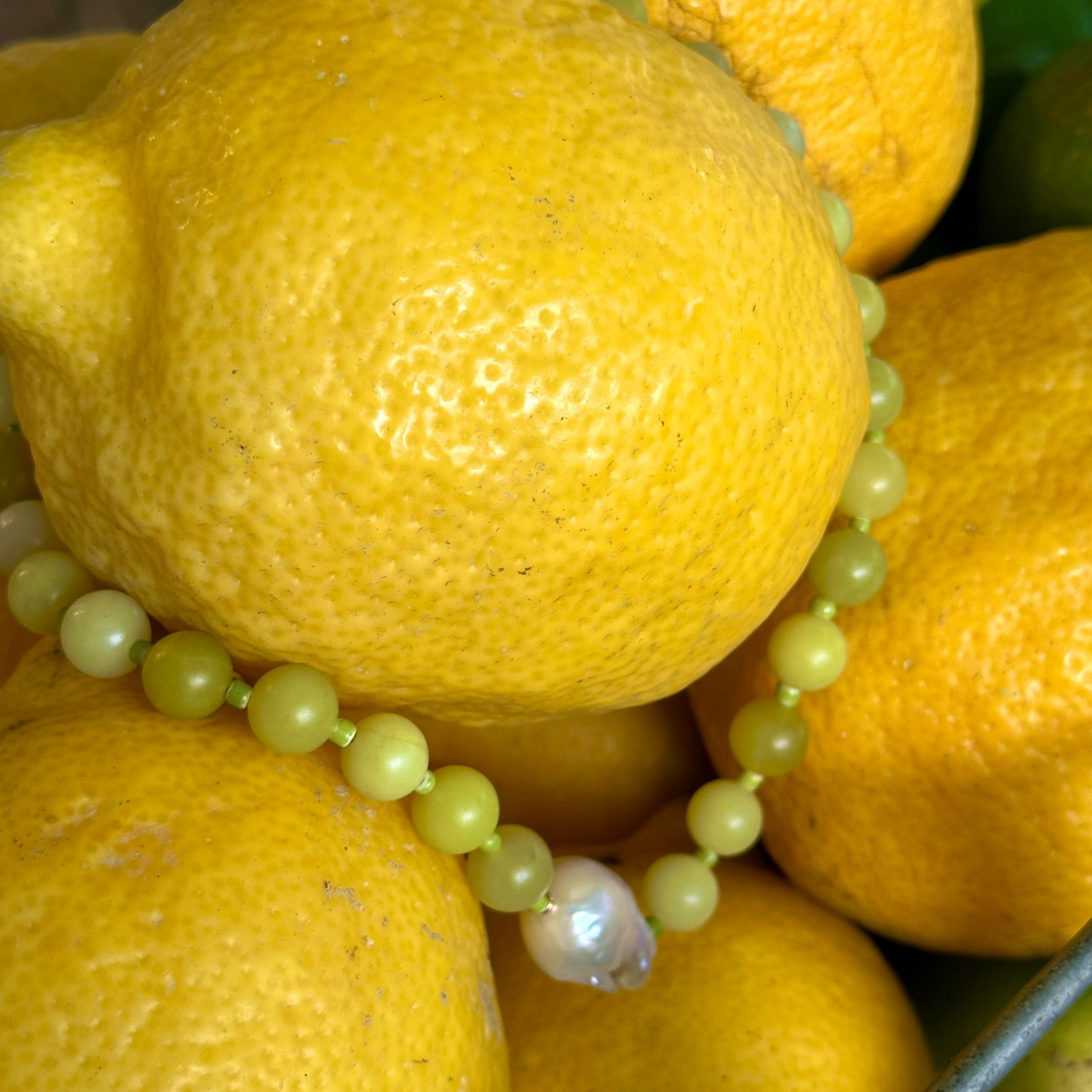 the YUZU necklace