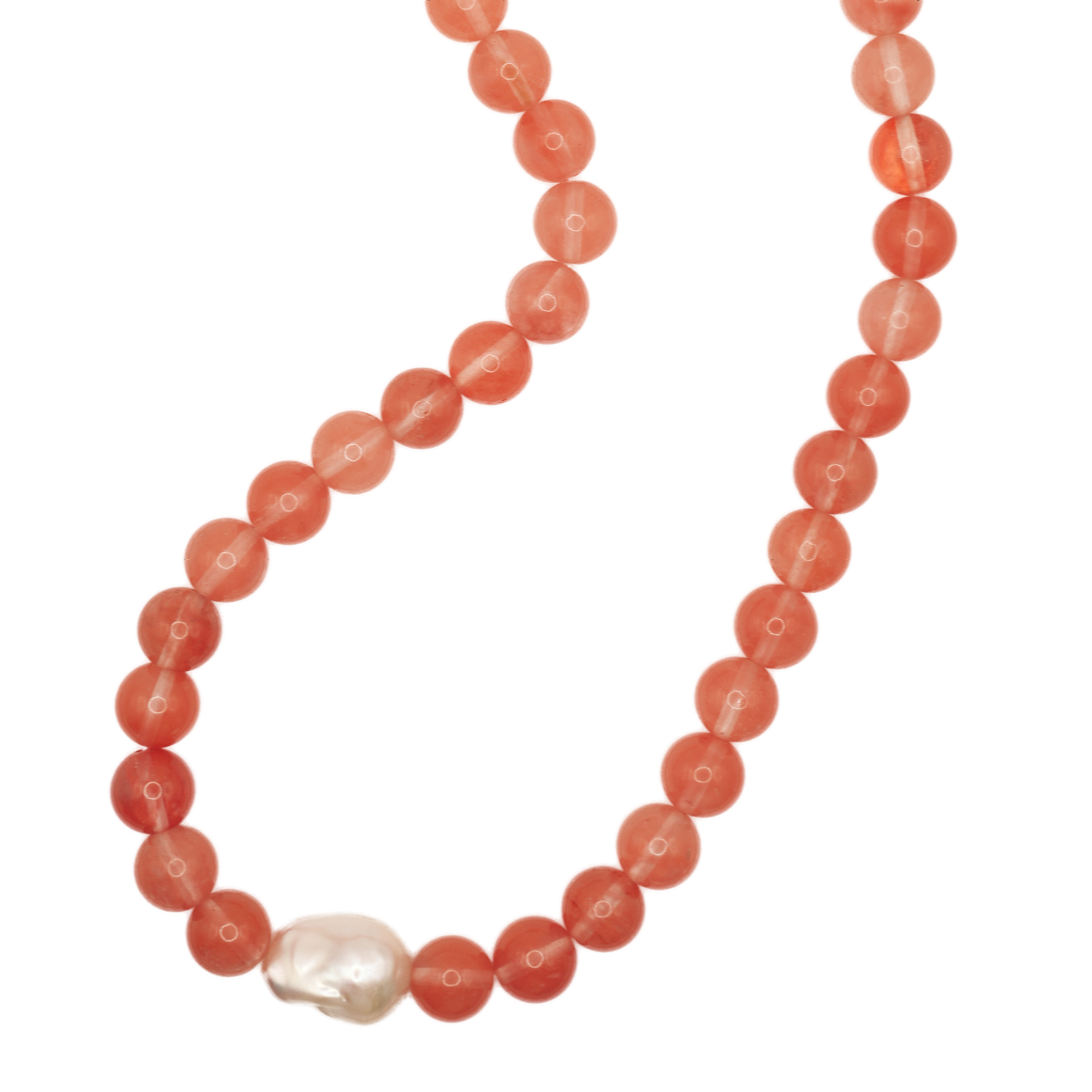 the PINK LEMONADE necklace