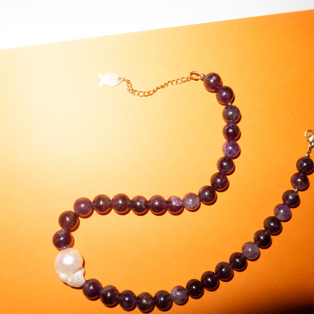 the SOUR GRAPE necklace