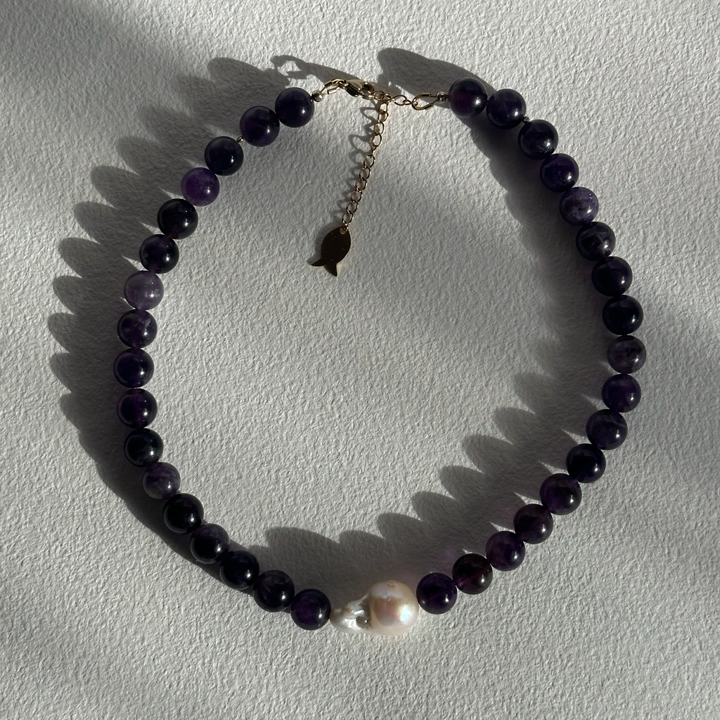 the SOUR GRAPE necklace