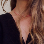 the FLOSS necklace